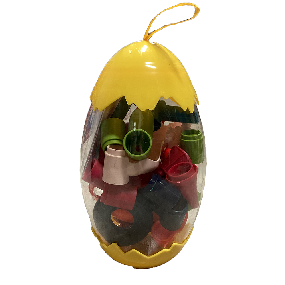 Texas Toy Distribution - Wholesale Toy Set - Kids - Marble Run 25pc Pipeline Toy Set in Bottle Packaging1