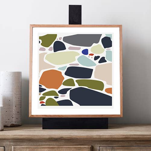 Print Beach Pebbles and Rock #11 for wholesale by RGB Fineart