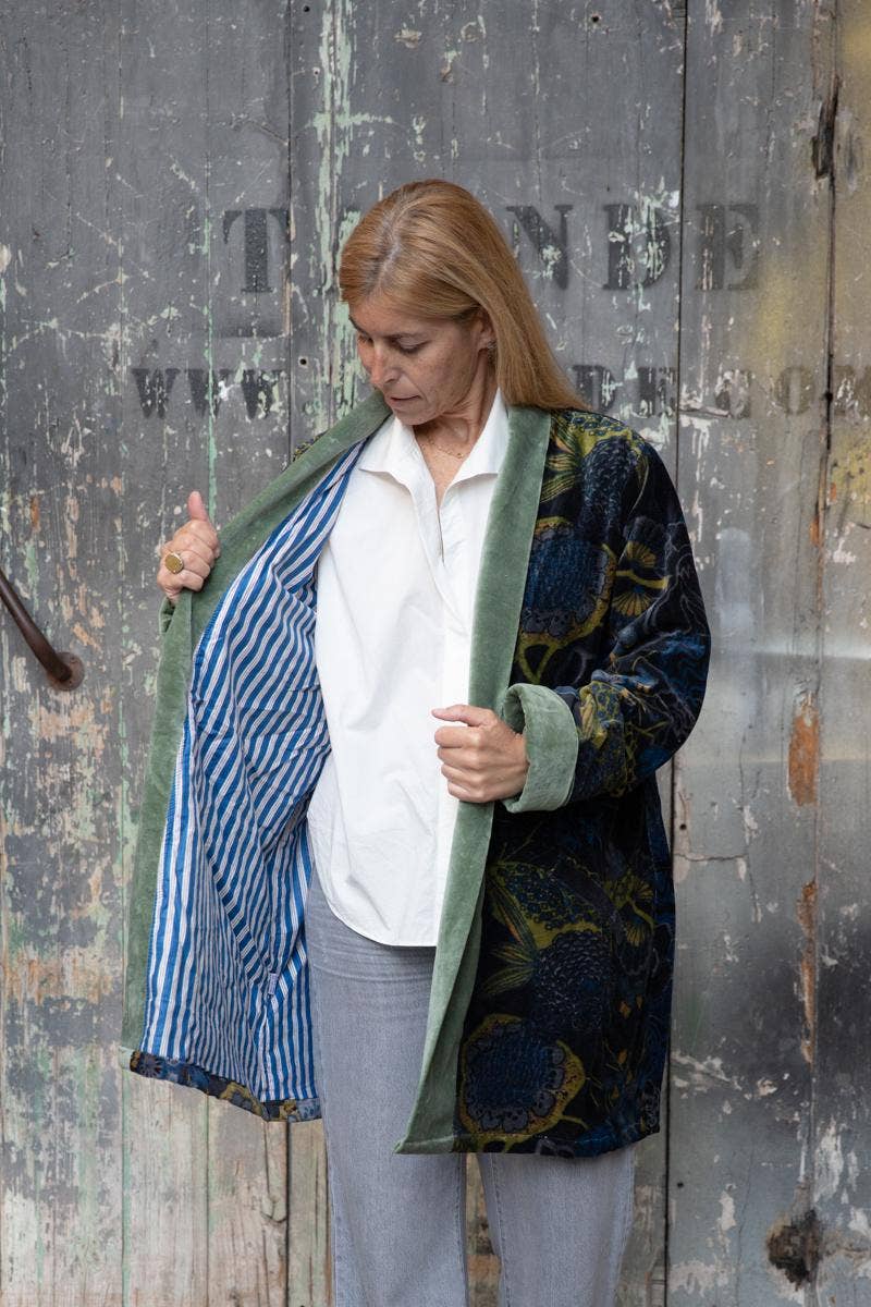 Sanjanaandme - Wholesale Kimono - Women's - Short velvet kimono3