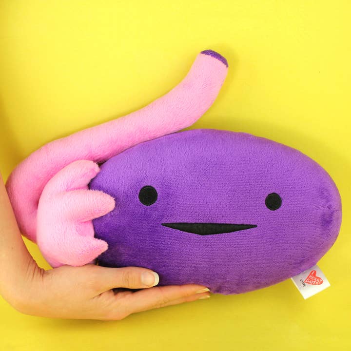 Ovary Plush - Ova Achiever for wholesale by I Heart Guts | Organ Plushies Wholesale