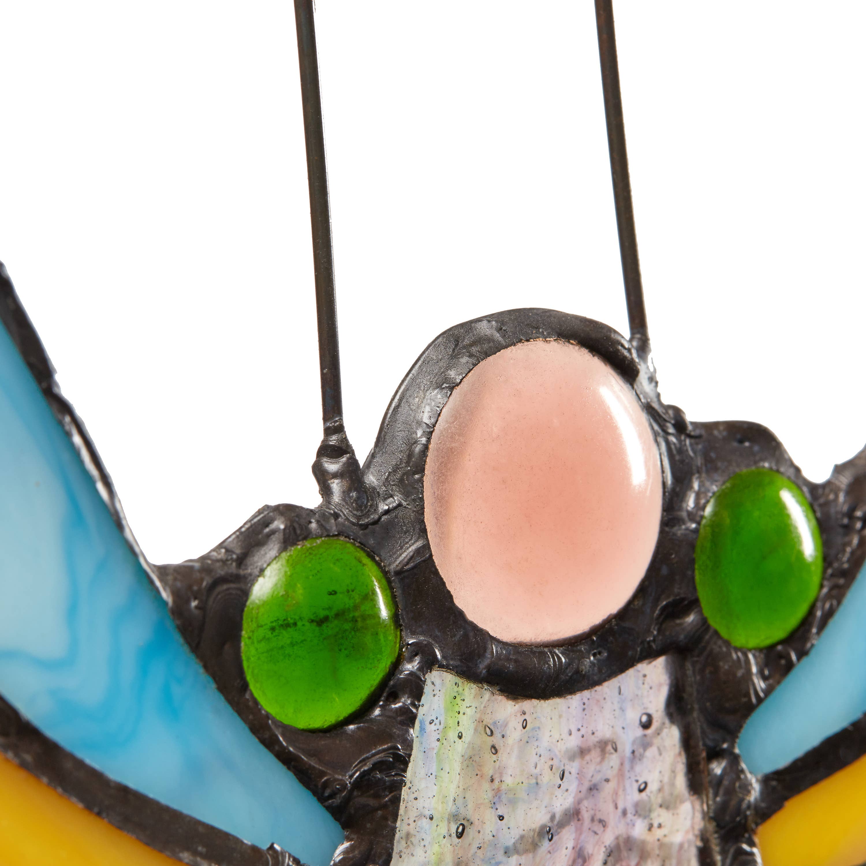 River of Goods - Wholesale Suncatcher - 20.5"H Luisa Blue, Yellow & Green Butterfly Window Panel8