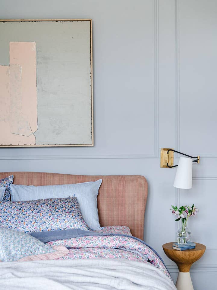 Ultimate Bedding Set made with Liberty Fabric BETSY LAVENDER for wholesale by Coco & Wolf