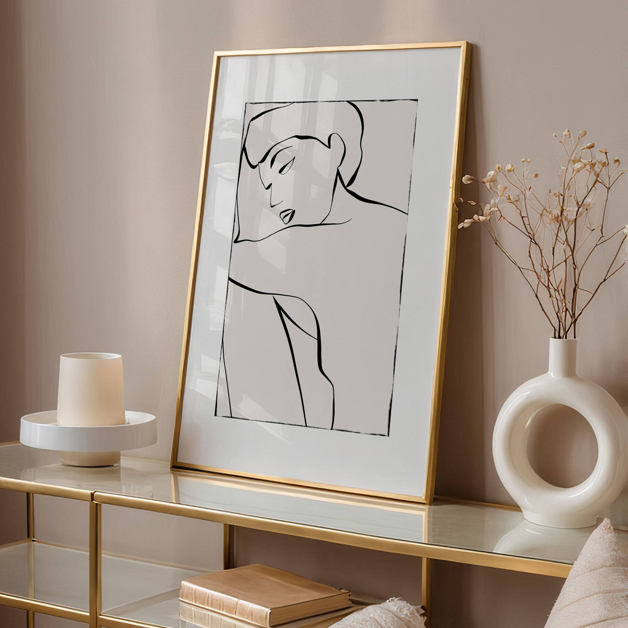 Tales by Jen - Wholesale Poster - Poster 'Thoughtful Woman'5