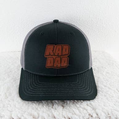 Trendy Transfers - Wholesale Patch - Rad Dad Leather Hat Patch0