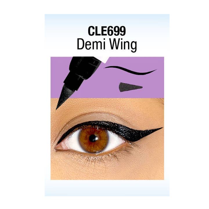 PINEAPPLE Beauty – wholesale Eyeliner/pencil – LA Colors CLE699 Demi Wing Stamp & Line Eyeliner - 4pcs