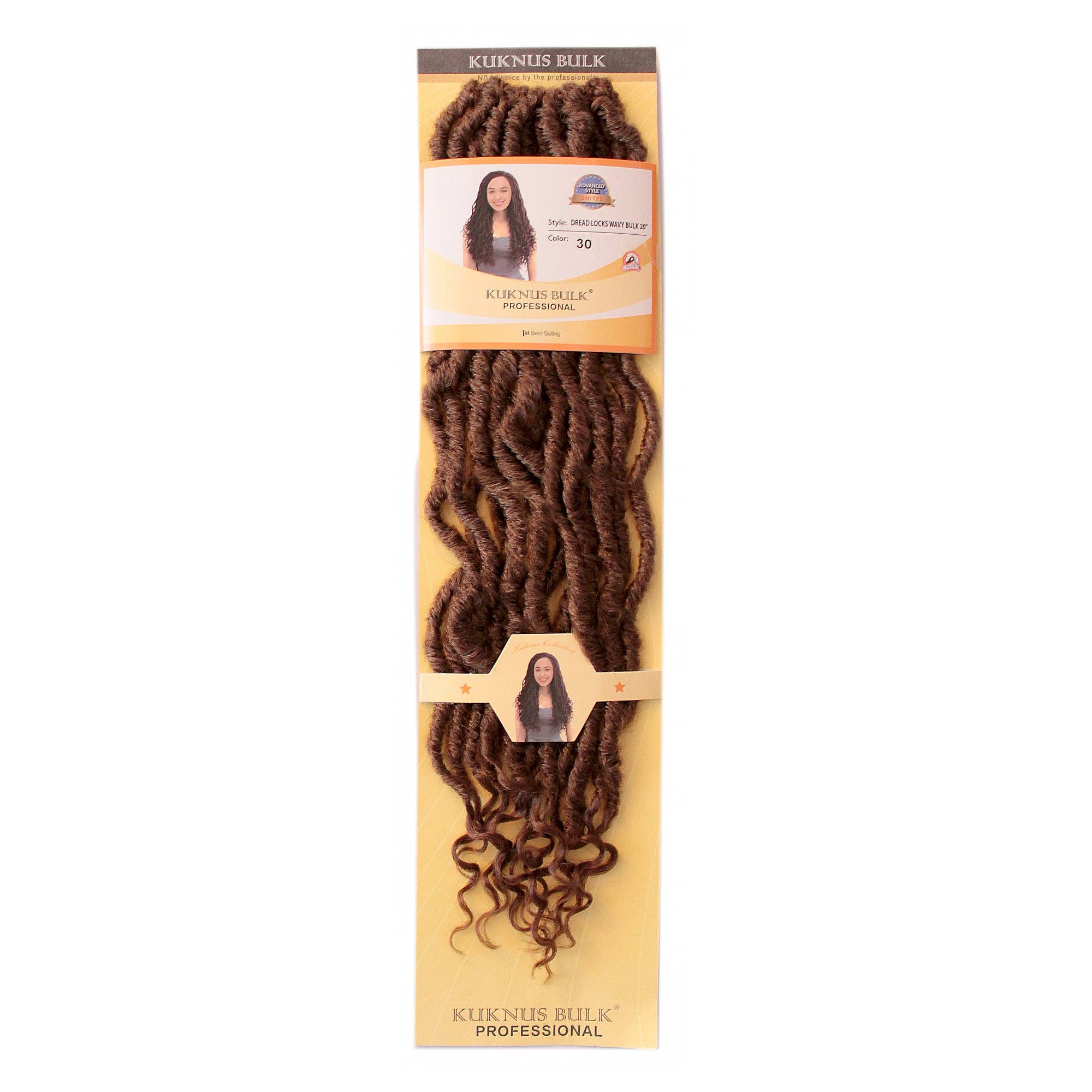 Fine Lines (UK) Ltd - Wholesale Hair Extensions - DREADLOCKS WAVY BULK 20"5