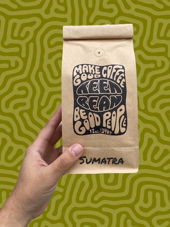 Organic Sumatra for wholesale by KeenBean Coffee Roasters LLC