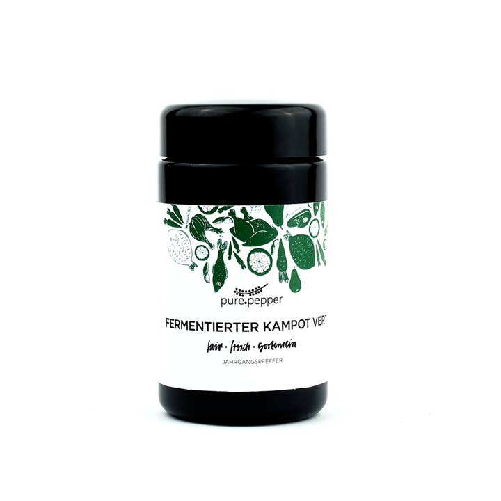 Pure Pepper - Wholesale Pepper/Peppercorns - Fermented campot vert