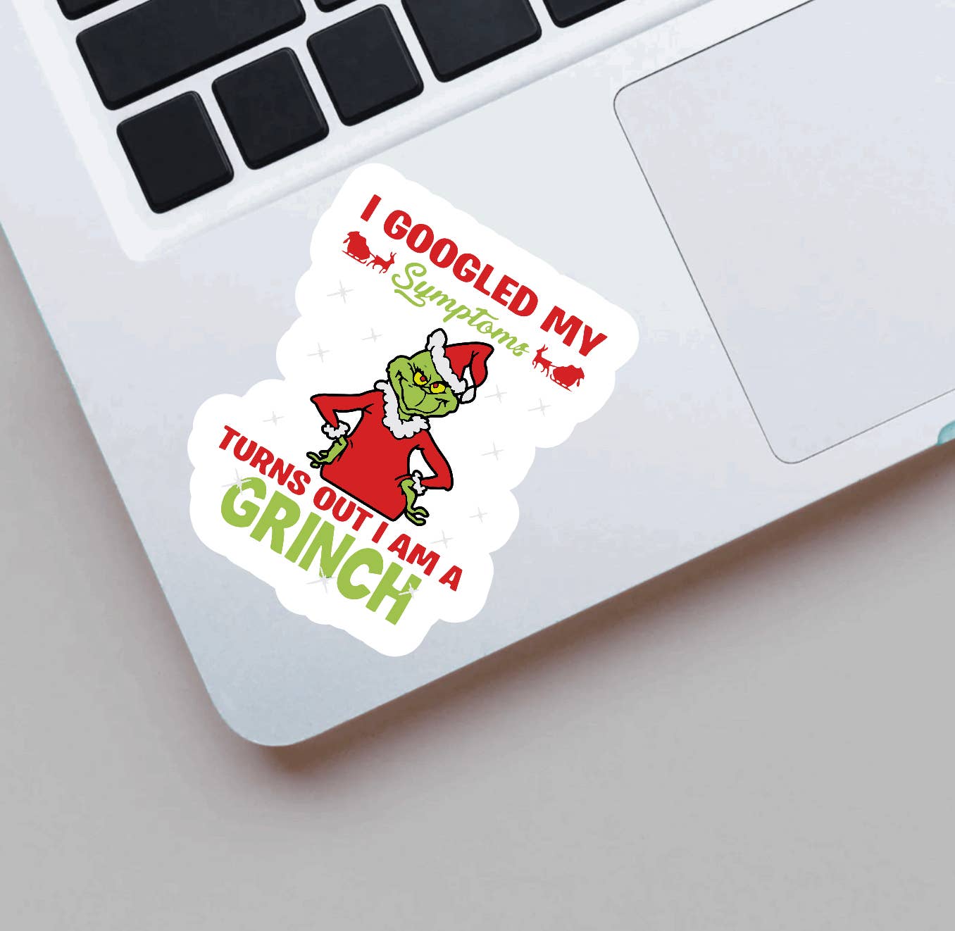 Crazilyhumbledesigns – Großhandel Aufkleber – Der Grinch, Weihnachten, wasserdicht, Hydroflask-Aufkleber1