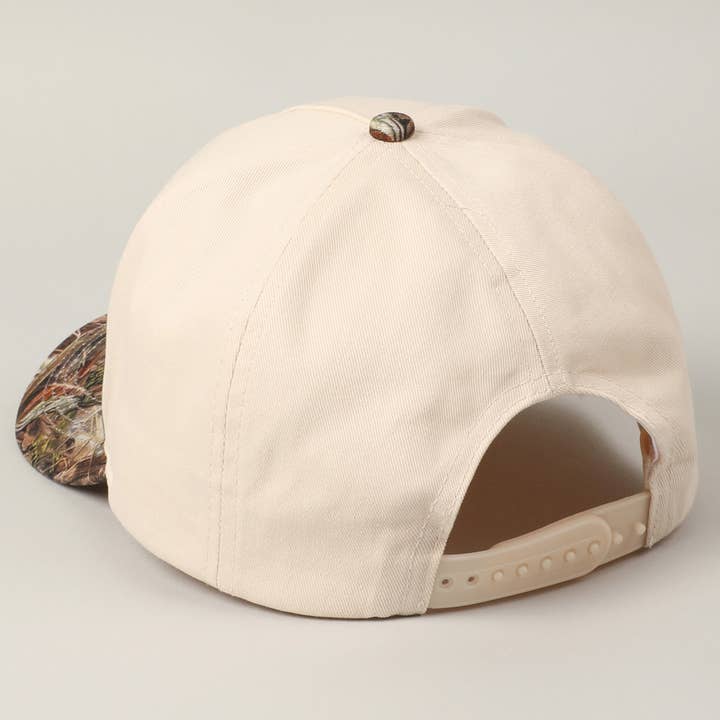 CAMO Howdy Darlin' Embroidery Patch Cap for wholesale on Faire