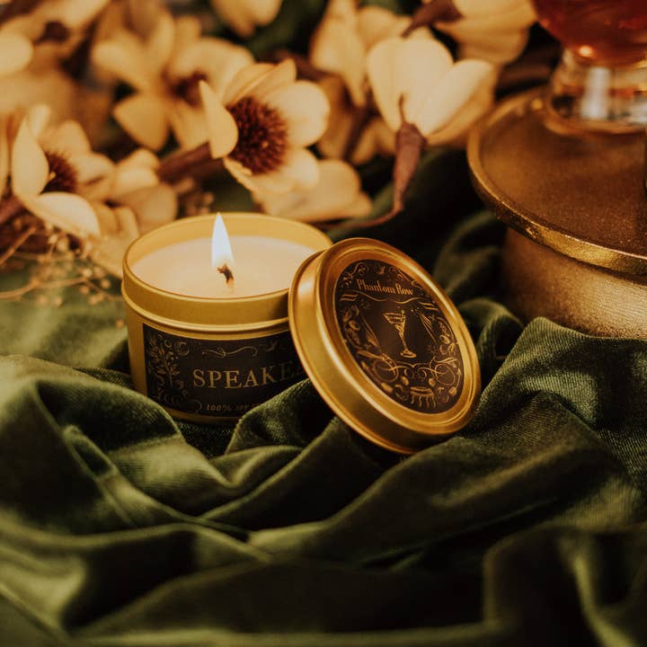 Phantom Row - Wholesale Jar/Filled Candle - Speakeasy | Literary & Gothic-Inspired Jar Candle4