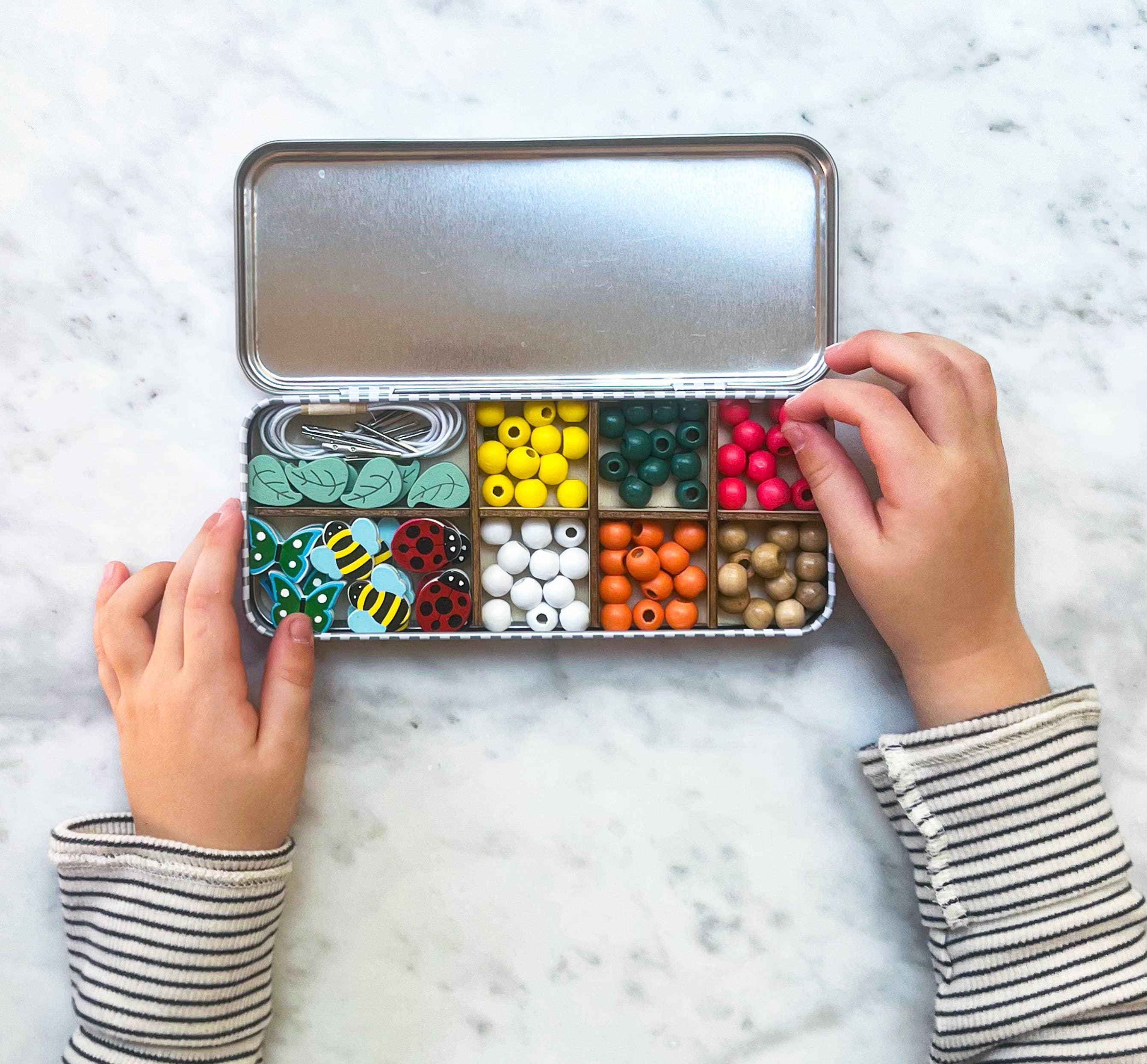 Cotton Twist (USA DUTIES PAID) – wholesale DIY Jewellery – Child – Minibeast Bracelet Bead Kit6