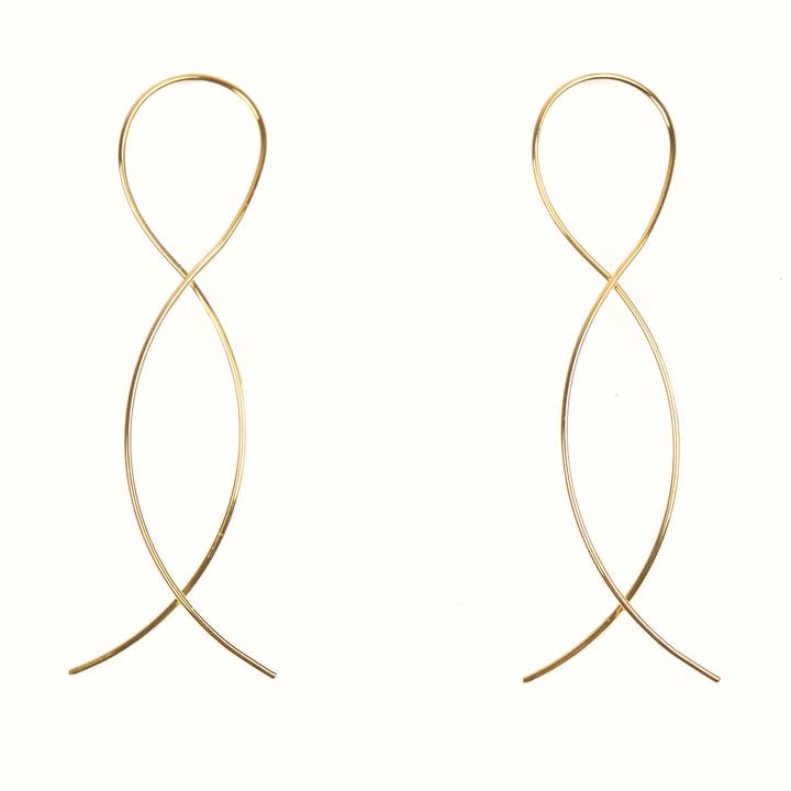 Cassette Barcelona - Wholesale Dangle Earrings - Alix Stainless Steel Wire Earrings0