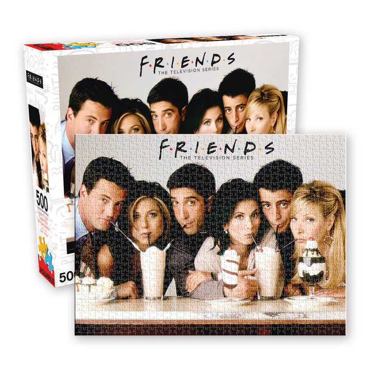 Friends - Milkshake 500pc Puzzle for wholesale by William Valentine Collection