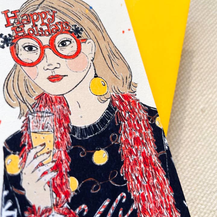 Tamara Martin - Wholesale Christmas Card - 'tis the season card3