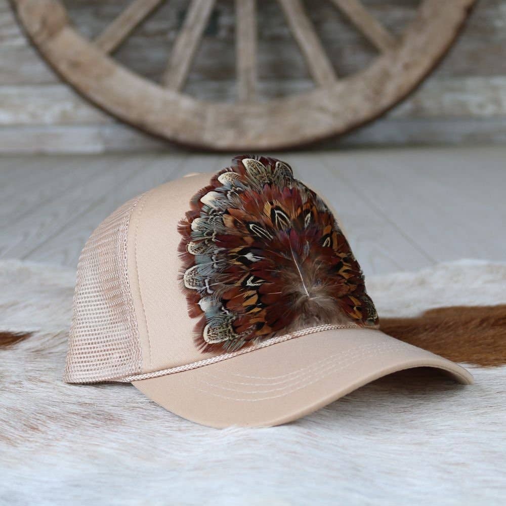 Willow Lane Hat Co. - Wholesale Trucker Hat - Women's - Feathered Trucker Caps16