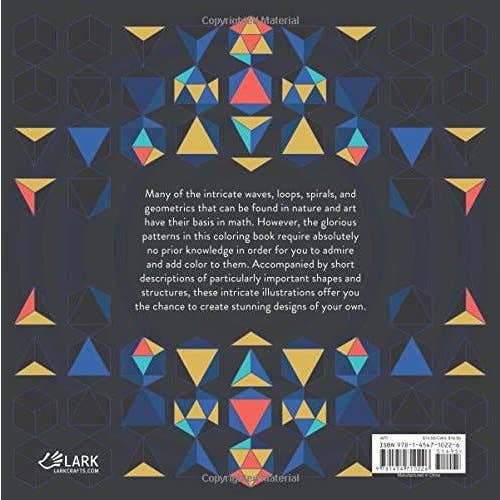 Hachette Book Group - Wholesale Coloring & Activity Book - Adult - The Golden Ratio Coloring Book: And Mathematical Patterns1