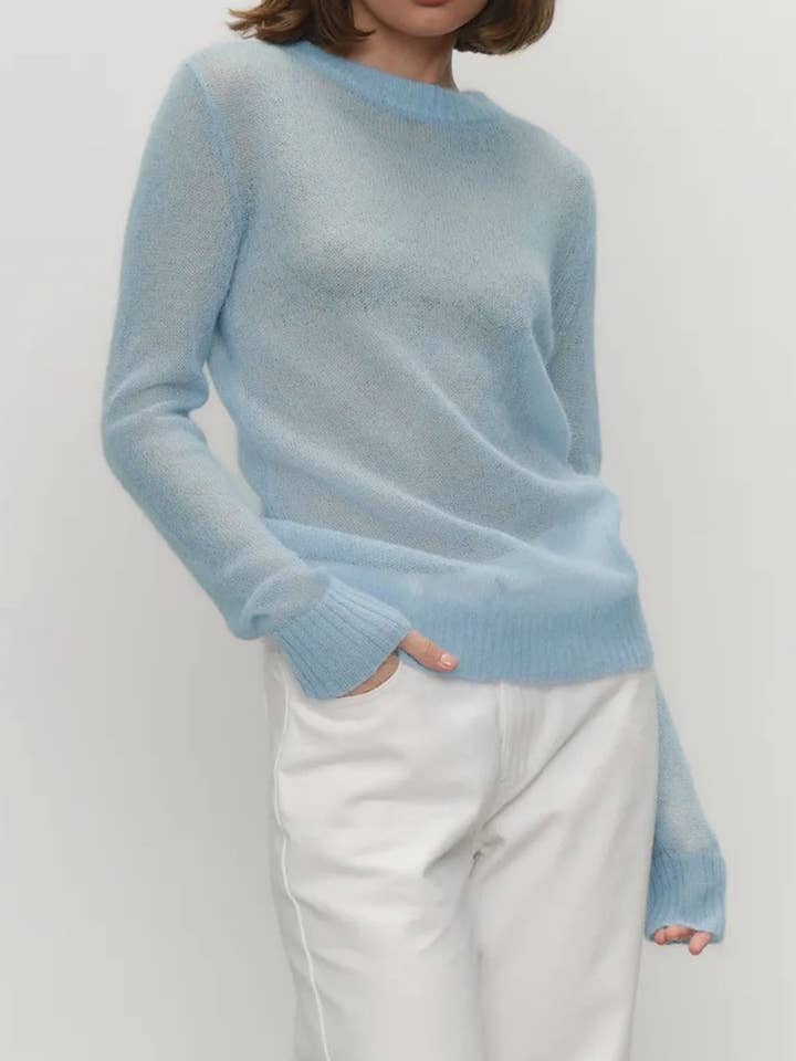 Klassisk Crewneck Sweater for engroshandel hos Mccolin