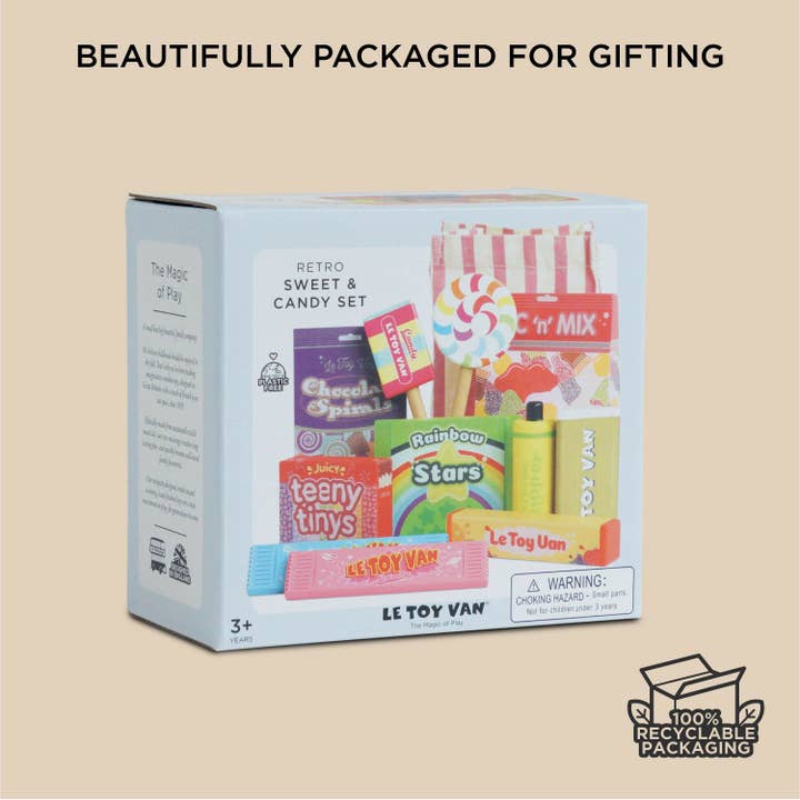 Le Toy Van – wholesale Toy set – Kids – Retro Sweets and Candy Roleplay Set6