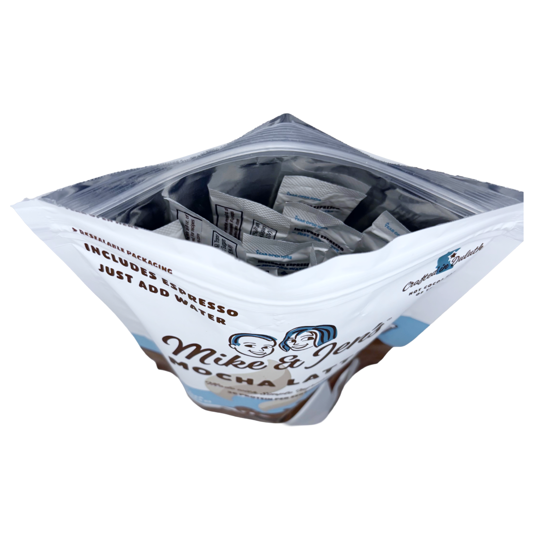 Mike and Jen's Hot Cocoa - Wholesale Hot Cocoa Mix/Kit - Mike and Jen's Mocha Latte Sticks – (1.13 oz each)3