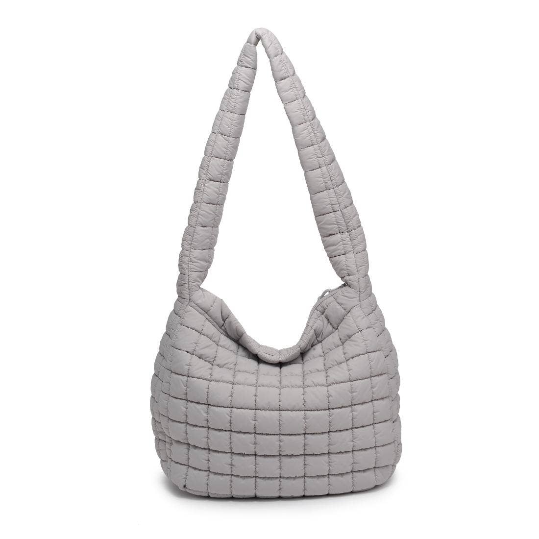 Urban Expressions - Vente Sac porté épaule – femme - Sac hobo matelassé en nylon Leda29