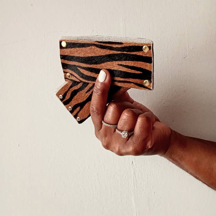 NKHenry - Wholesale Card Holder - Unisex - Hair on Hide Leather Calfhair Card Case3