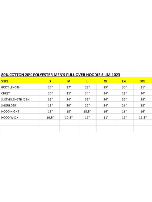 Generation XYZ - Wholesale Hoodie - Men's - Fleece Pullover Hoodie (2XL)8