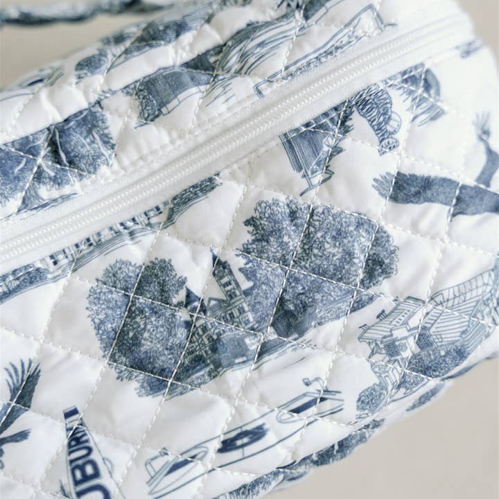 Gracefully Made Art - Wholesale Makeup/Cosmetic Bag - Auburn University Make Up Toiletry Bag4