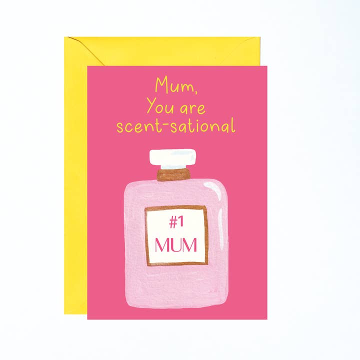 Carte Scent-Sational Mum pour la vente par Charlotte Farr Illustrations