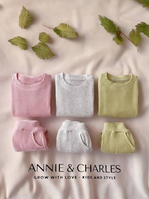 Annie & Charles - Wholesale Top & Pant Set - Kids - Annie & Charles® cotton two-piece1