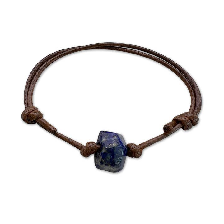 O Yeah Gifts - Wholesale Beaded Bracelet - Stone Bracelets, Unisex Crystal Gemstone Brown Mens Bracelet9