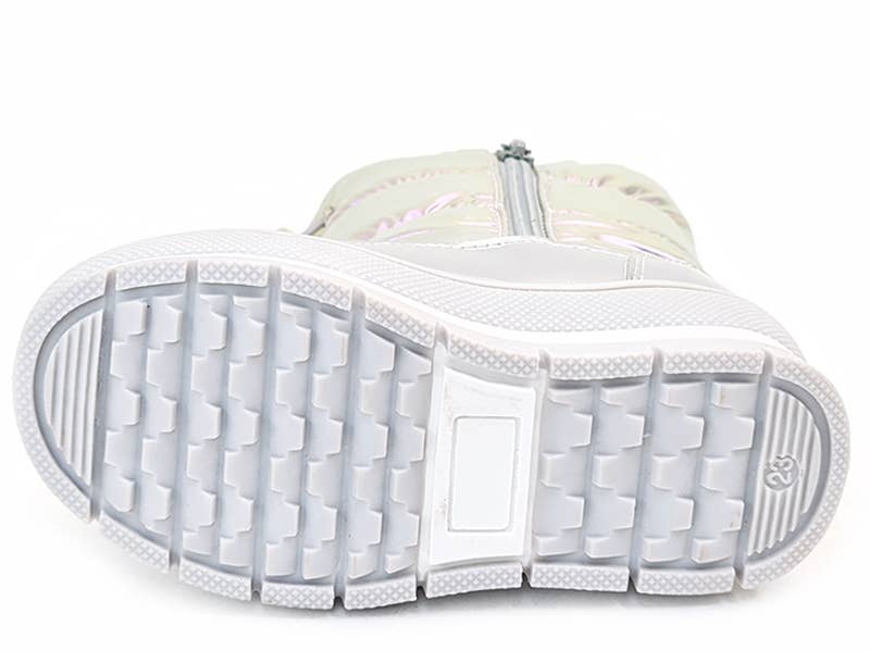 Weestep - Vendita all'ingrosso Stivali - Bambini - Scarpe termiche in ecopelle per bambini argentate R520967002 S2