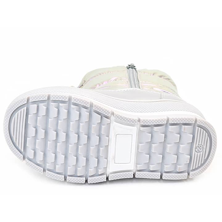 Weestep - Vendita all'ingrosso Stivali - Bambini - Scarpe termiche in ecopelle per bambini argentate R520967002 S2