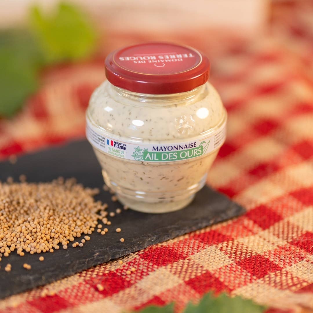 DOMAINE DES TERRES ROUGES – wholesale Majonnäs – Bear's Garlic Majonnäs utan konserveringsmedel 180 g2
