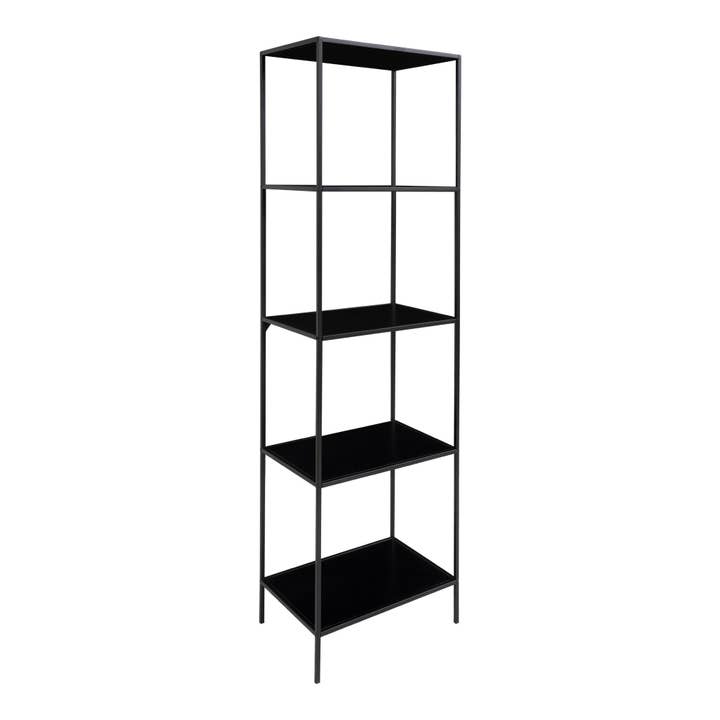 Vita Shelf - Shelf with black frame and 5 black shelves for wholesale on Faire2