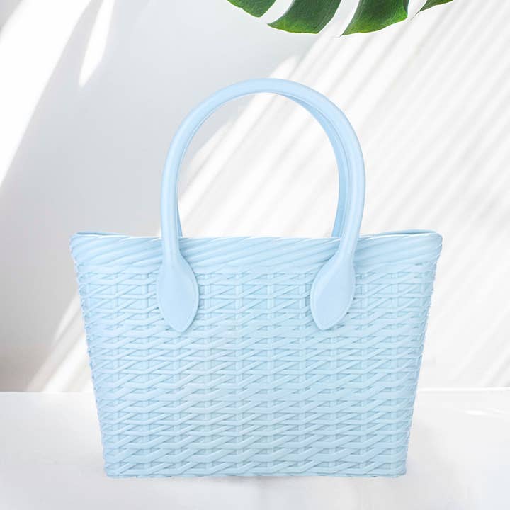 Sensibling Corp. - Wholesale Tote Bag - Women's - Solid Jelly Tote Bag