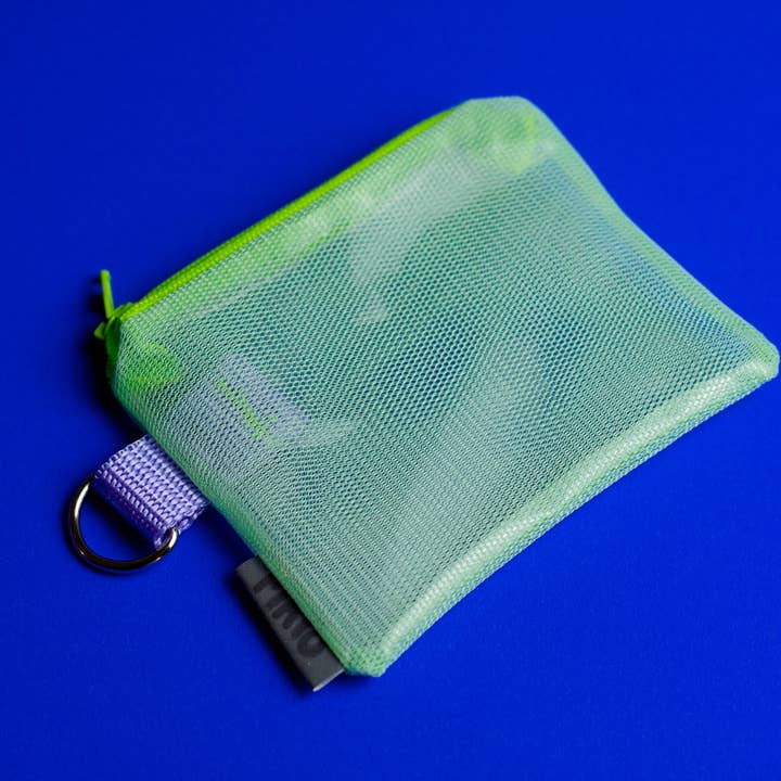 Pikto3000 - Wholesale Coin Purse - Women's - Mini Jay Coin Purse Wallet Clear Mesh Mint
