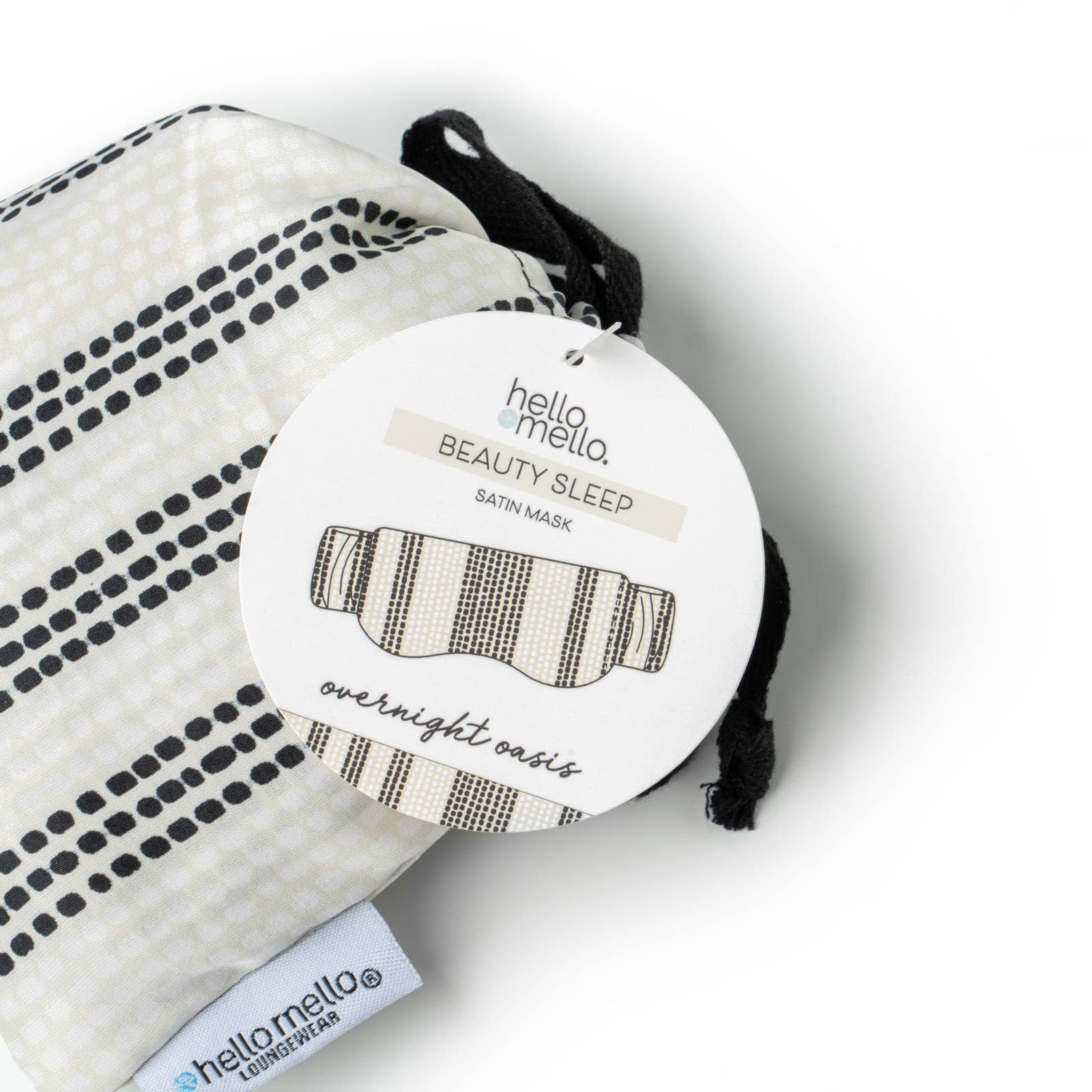 DM Merchandising – wholesale Sovmask – Hello Mello skönhetssömn sidenögonmask - lösa modeller3