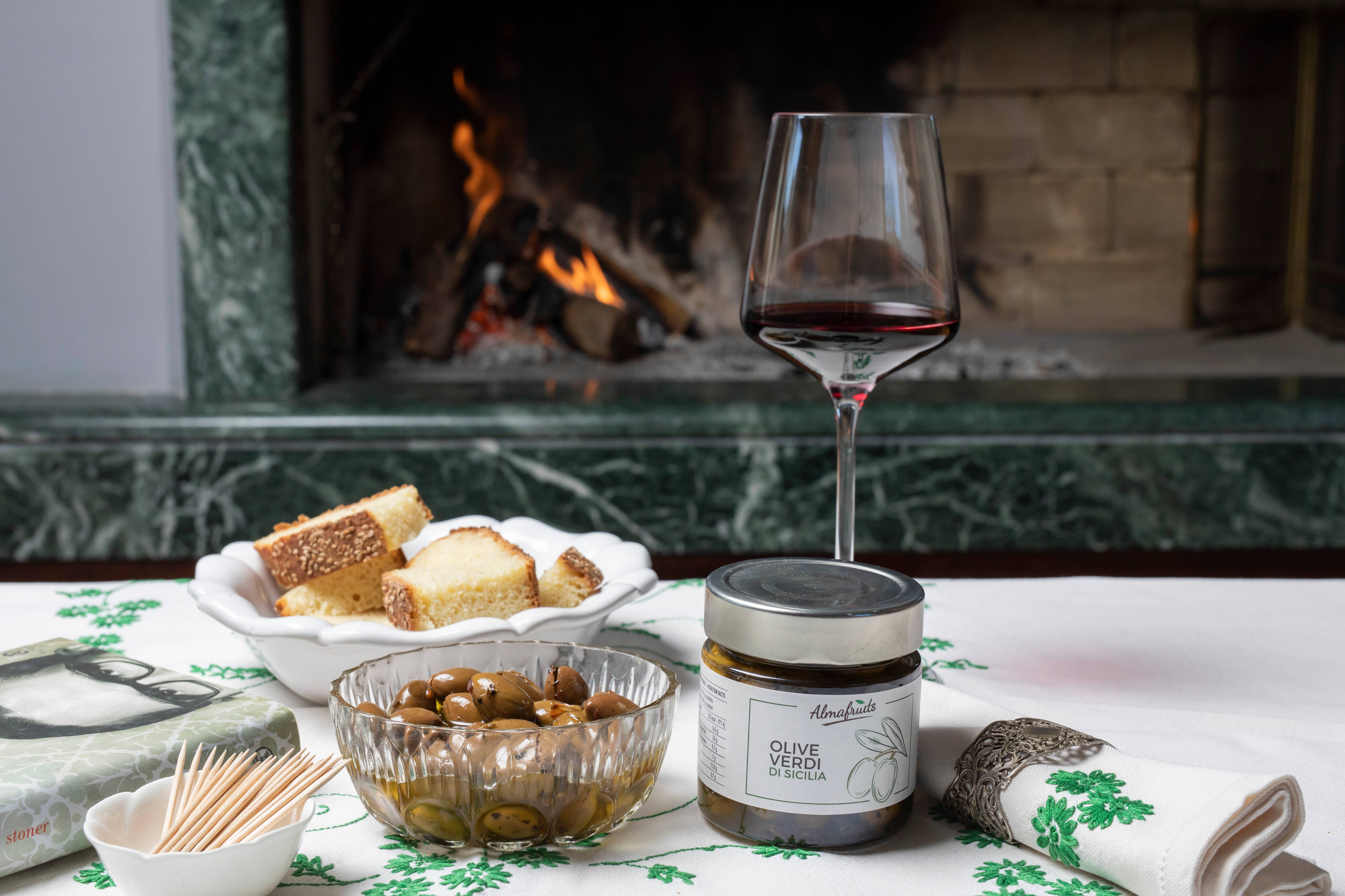 almasicily - Wholesale Olives - Green olives. Seasoning 5.0 kg bucket5