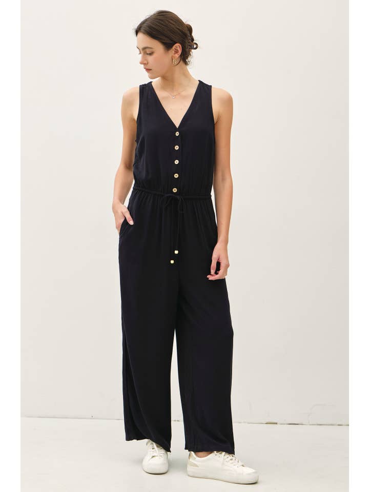 Be Cool - Vente Combinaison – femme - COMBINAISON À BOUTONS ET COL EN V