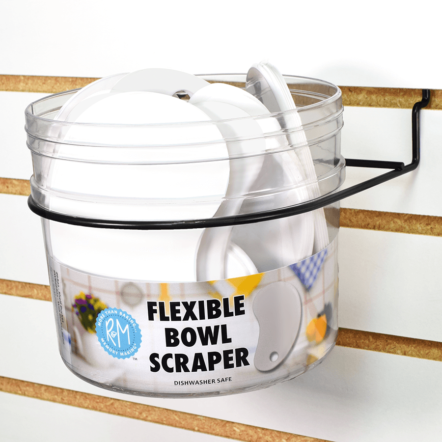 R&M International - Wholesale Kitchen Tool/Gadget - Wall Bucket Refill Bowl Scraper /301