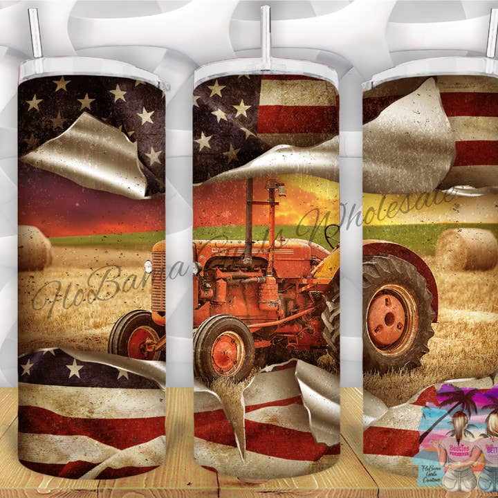 Gobelet Farmall USA pour la vente par FloBama Girls Wholesale