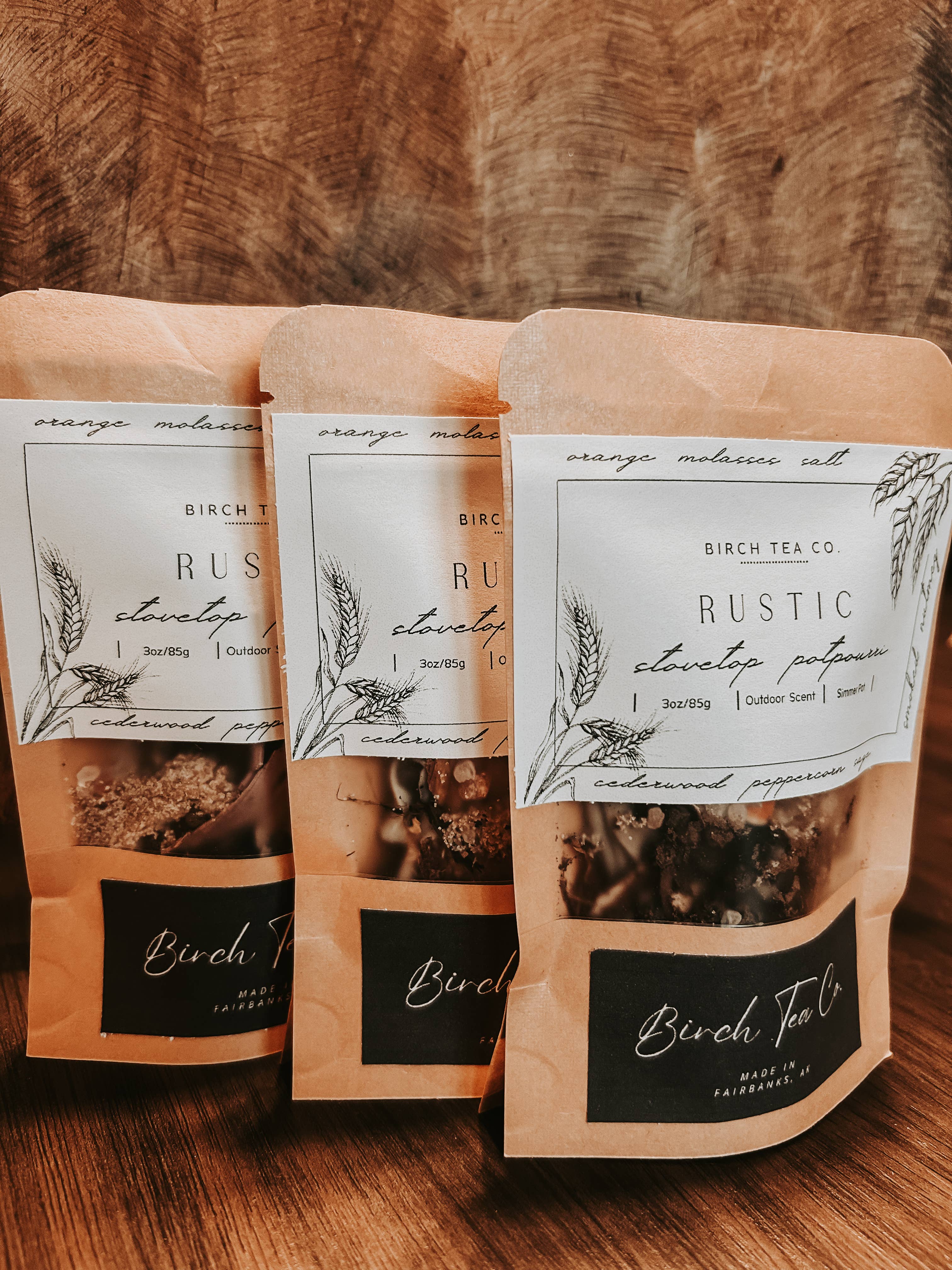 Birch Tea Co. - Vente Pots-pourris - Kit Pot-Pourri Rustique pour Cuisinière – Parfum d'intérieur nostalgique3