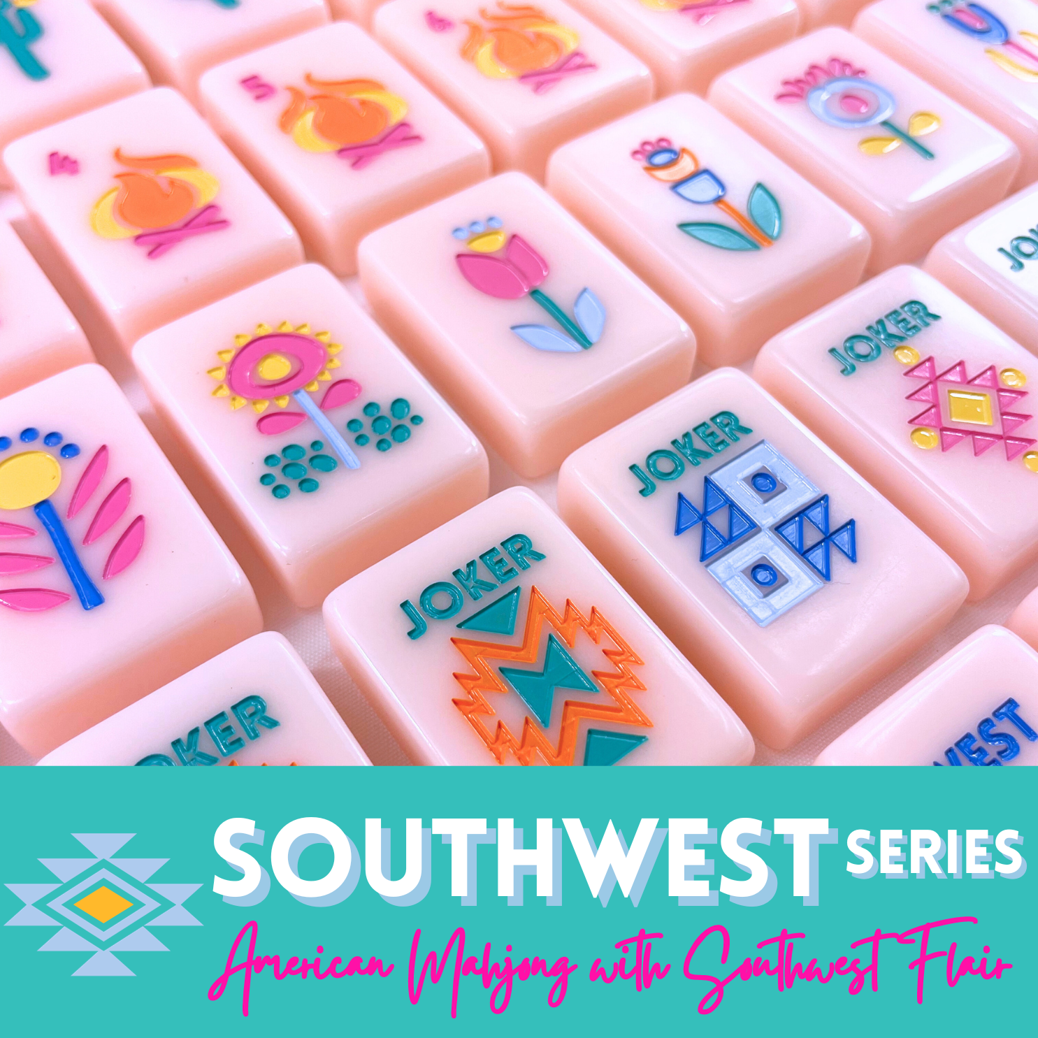 My Fair Mahjong - Wholesale Board Game - THE SOUTHWEST SERIES | American Mahjong with Southwest Flair0