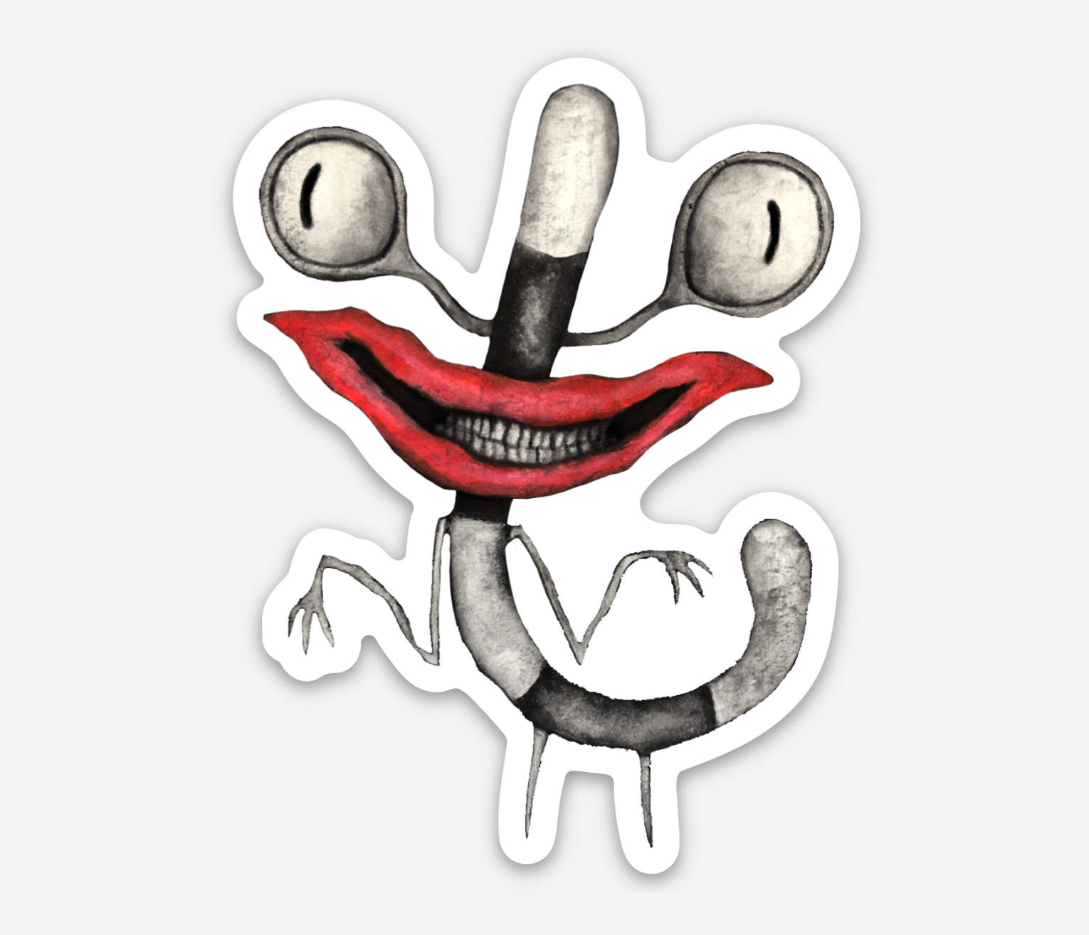 Creeptoons - Vendita all'ingrosso Adesivo - Ah veri mostri! Adesivo Oblina0