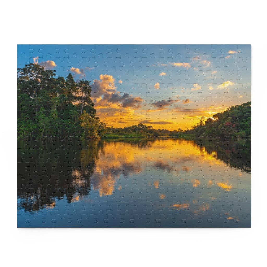 Guyanese Swag - Vendita all'ingrosso Puzzle - Adulti - Puzzle Guyana Amazon River Sunset 252 pezzi (120, 252, 500 pezzi)7