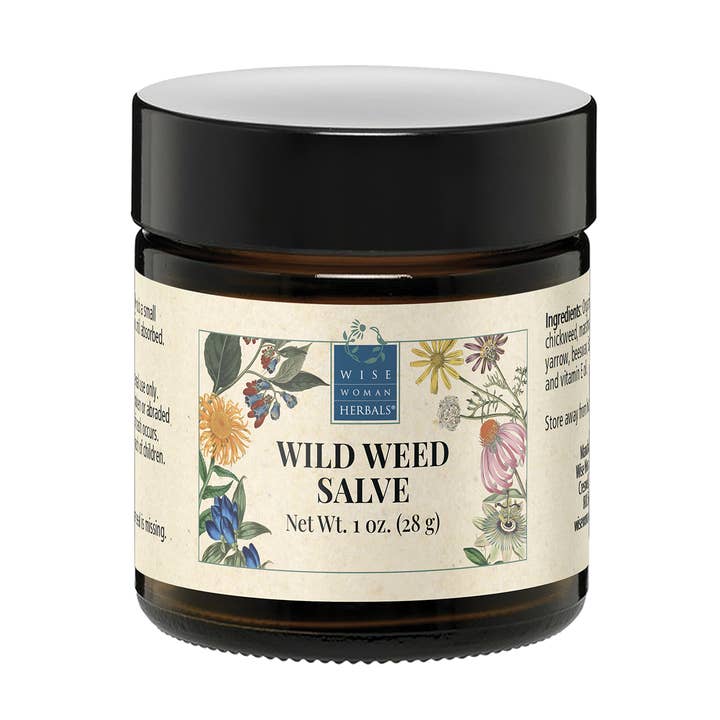 Wild Weed Salve for wholesale by Wise Woman Herbals