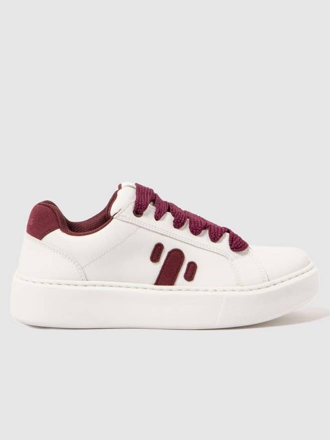 Vegtus Oasis Lace Woman Cherry - Vegane Sneaker aus Kaktusleder für den Großhandel von Vegtus