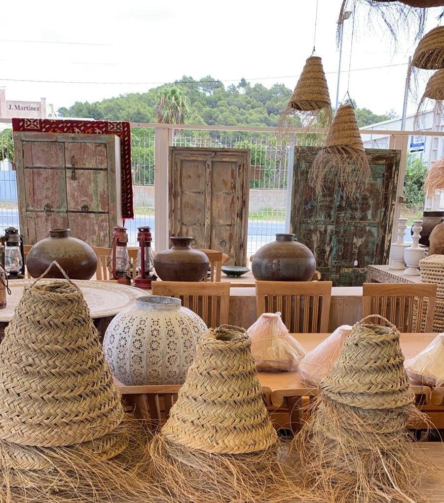Maya Mallorca - Wholesale Lamp Shade - ESPARTO CONE LAMP SHADE