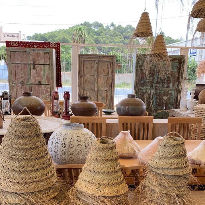 Maya Mallorca - Wholesale Lamp Shade - ESPARTO CONE LAMP SHADE0